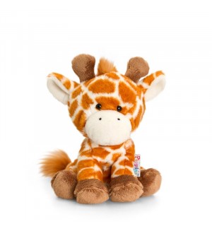 Плюшена играчка Keel Toys Pippins – Жирафче, 14 cm