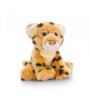 Плюшена играчка Keel Toys Wild – Леопард, 18 cm