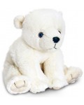 Плюшена играчка Keel Toys Wild – Полярна мечка, 25 cm