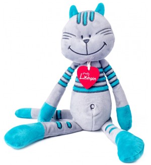 Плюшена играчка Lumpin - Котето Пусс Левис, 36 cm Плюшена играчка Lumpin - Котето Пусс Левис, 36 cm