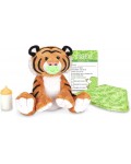 Плюшена играчка Melissa & Doug - Бебе тигър, с принадлежности