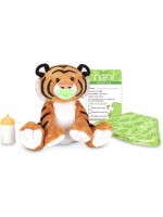 Плюшена играчка Melissa & Doug - Бебе тигър, с принадлежности