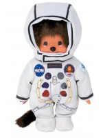 Плюшена играчка Monchhichi - Маймунка Астронавт, 20 cm