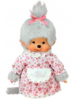 Плюшена играчка Monchhichi - Маймунка, Баба, 20 cm