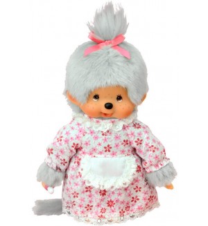 Плюшена играчка Monchhichi - Маймунка, Баба, 20 cm