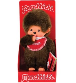 Плюшена играчка Monchhichi - Маймунка момченце, 20 cm