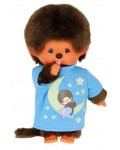 Плюшена играчка Monchhichi - Маймунка със светеща  в тъмното блузка, 20 cm
