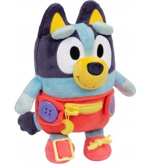 Плюшена играчка Moose Bluey - Облечи ме и играй, Блуи/Бинго, 25.4 cm, асортимент