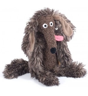 Плюшена играчка Moulin Roty - Dumpster Dog, 36 cm