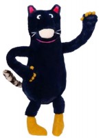 Плюшена играчка Moulin Roty - Коте Чача, 50 cm