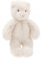 Плюшена играчка Moulin Roty - Мече бяло, 23 cm