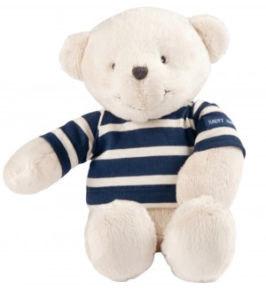 Плюшена играчка Moulin Roty - Мече кремаво, 30 cm