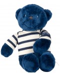 Плюшена играчка Moulin Roty - Мече синьо, 30 cm