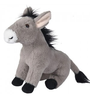  Плюшена играчка Nicotoy - Магаре, 28 сm