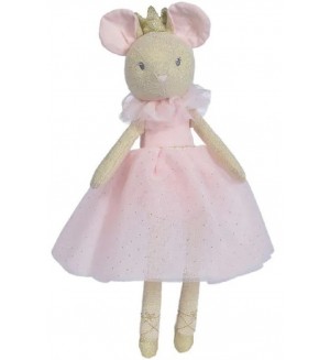 Плюшена играчка Nicotoy - Мишка балерина, 33 сm