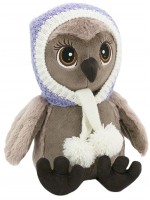 Плюшена играчка Оrange Toys Life - Бухалчето Соня с топли ушички, 25 cm