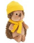 Плюшена играчка Orange Toys Life - Настръхналият таралеж, с жълта шапка, 15 cm