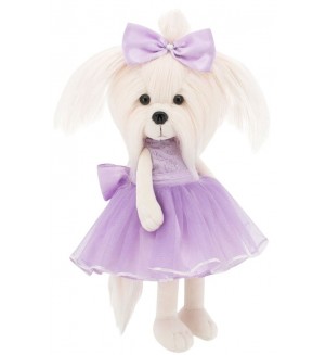 Плюшена играчка Orange Toys Lucky Doggy - Късметлийката Мими, Люляк