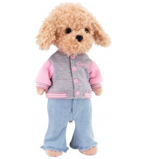 Плюшена играчка Orange Toys Lucky Doggy - Късметлийско Фенди, Градски шик, 38 cm