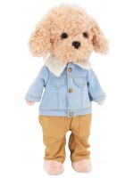 Плюшена играчка Orange Toys Lucky Doggy - Късметлийско Сами, Модно момче, 38 cm