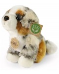 Плюшена играчка Rappa Еко приятели - Австралийска овчарка, седяща, 20 cm