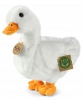 Плюшена играчка Rappa Еко приятели - Бяло пате, 24 cm