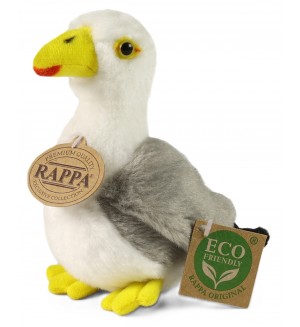 Плюшена играчка Rappa Еко приятели - Чайка, 14 cm