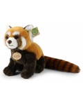 Плюшена играчка Rappa Еко приятели - Червена панда, седяща, 28 cm
