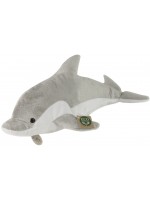 Плюшена играчка Rappa Еко приятели - Делфин, 38 cm
