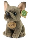 Плюшена играчка Rappa Еко приятели - Френски булдог, 18 cm