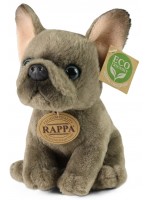 Плюшена играчка Rappa Еко приятели - Френски булдог, 18 cm