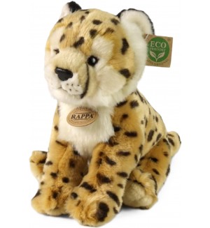 Плюшена играчка Rappa Еко приятели - Гепард, 28 cm 