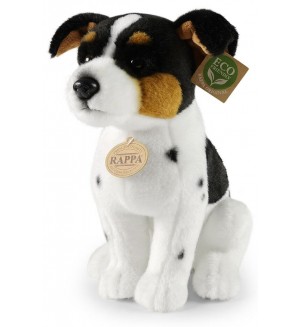 Плюшена играчка Rappa Еко приятели - Куче Джак Ръсел териер, 29 cm