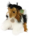 Плюшена играчка Rappa Еко приятели - Куче Коли, седящо, 28 cm