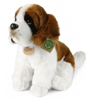 Плюшена играчка Rappa Еко приятели - Куче санбернар, 30 cm