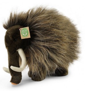Плюшена играчка Rappa Еко приятели - Мамут, 34 cm