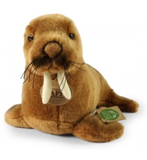 Плюшена играчка Rappa Еко приятели - Морж, 26 cm