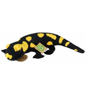 Плюшена играчка Rappa Еко приятели - Огнен саламандър, 31 cm