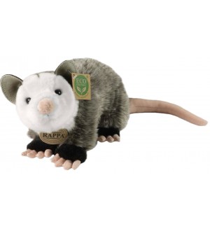 Плюшена играчка Rappa Еко приятели - Опосум /без опашката/, 27 cm