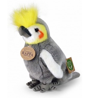 Плюшена играчка Rappa Еко приятели - Папагал Корела, 18 cm