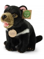 Плюшена играчка Rappa Еко приятели - Тасманийски дявол, 25 cm