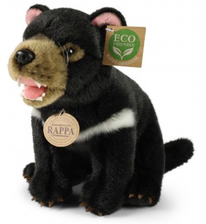 Плюшена играчка Rappa Еко приятели - Тасманийски дявол, 25 cm