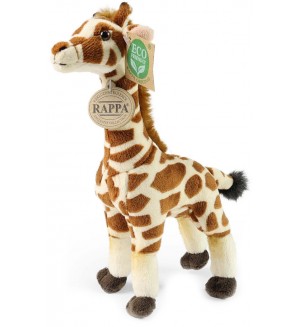 Плюшена играчка Rappa Еко приятели - Жираф бебе, 23 cm