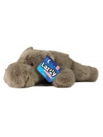 Плюшена играчка Rappa Lazy Animals - Лежащ хипопотам, 29 cm