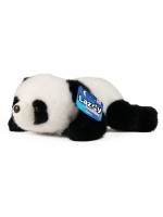 Плюшена играчка Rappa Lazy Animals - Лежаща панда, 29 cm