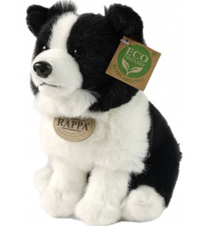 Плюшена играчка Rappa Soft Collection - Бордър Коли, седяща, 23 cm