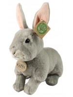 Плюшена играчка Rappa Soft Collection - Сиво зайче, седяща, 23 cm Плюшена играчка Rappa Soft Collection - Сиво зайче, седяща, 23 cm