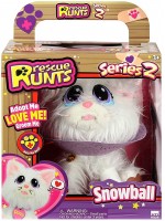 Плюшена играчка Rescue Runts Спаси животинчето - Snowball