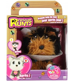 Плюшена играчка Rescue Runts Спаси мъничето - Йорки