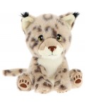 Плюшена играчка с клипс Keel Toys Keeleco – Дива котка, 14 cm